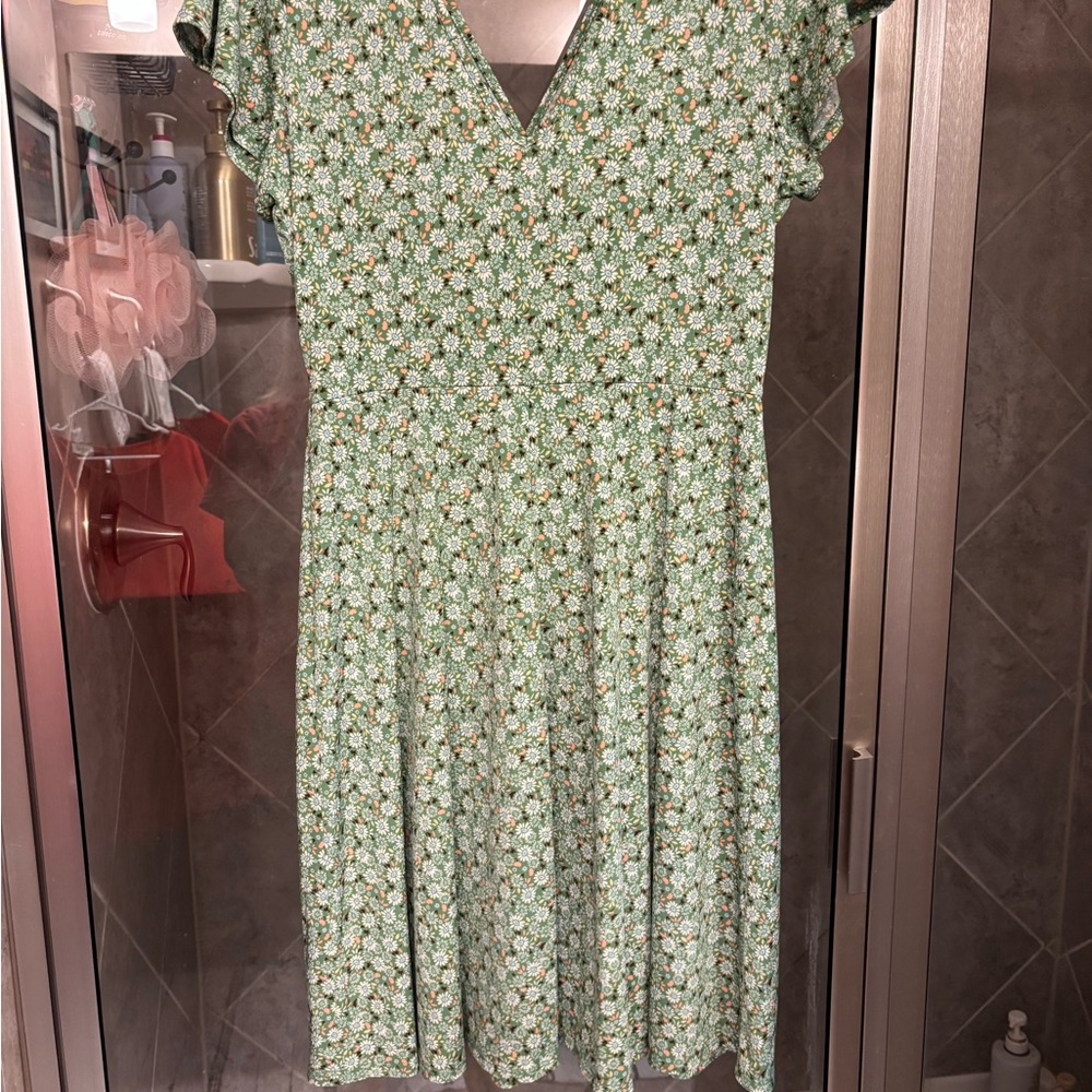 Kaileigh Green Floral women’s Dress